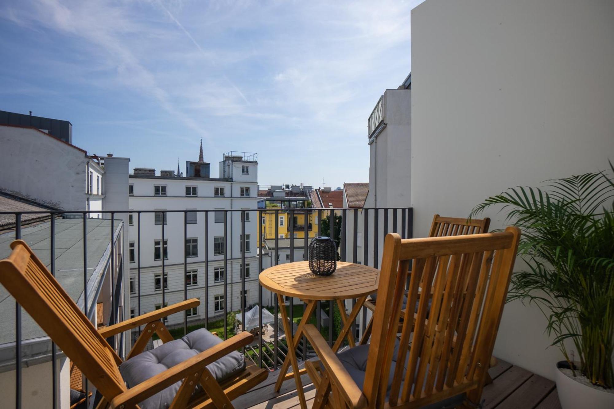 Bright Stylish Apartment With A Balcony In A Top Location Vienne Extérieur photo