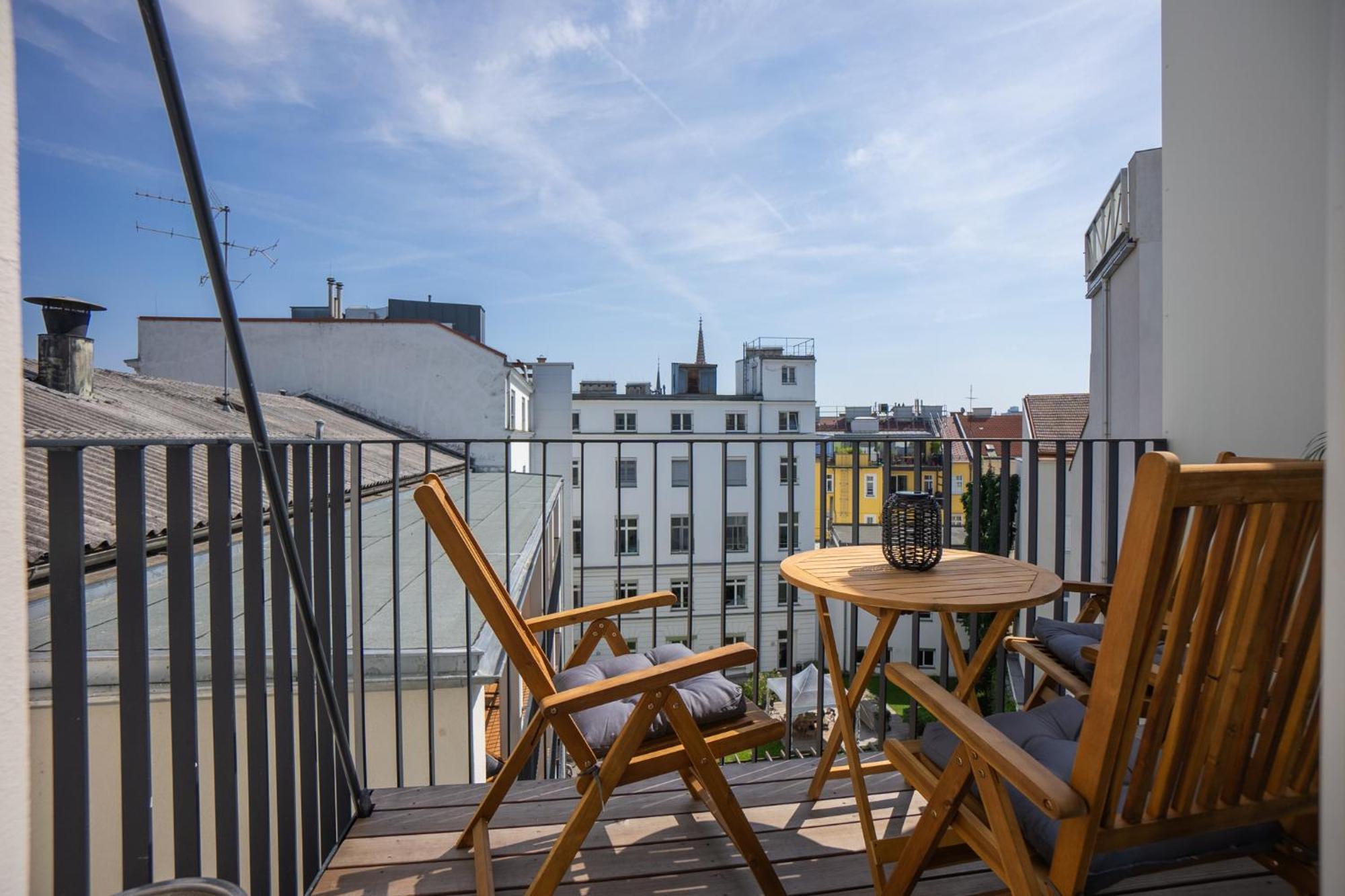 Bright Stylish Apartment With A Balcony In A Top Location Vienne Extérieur photo