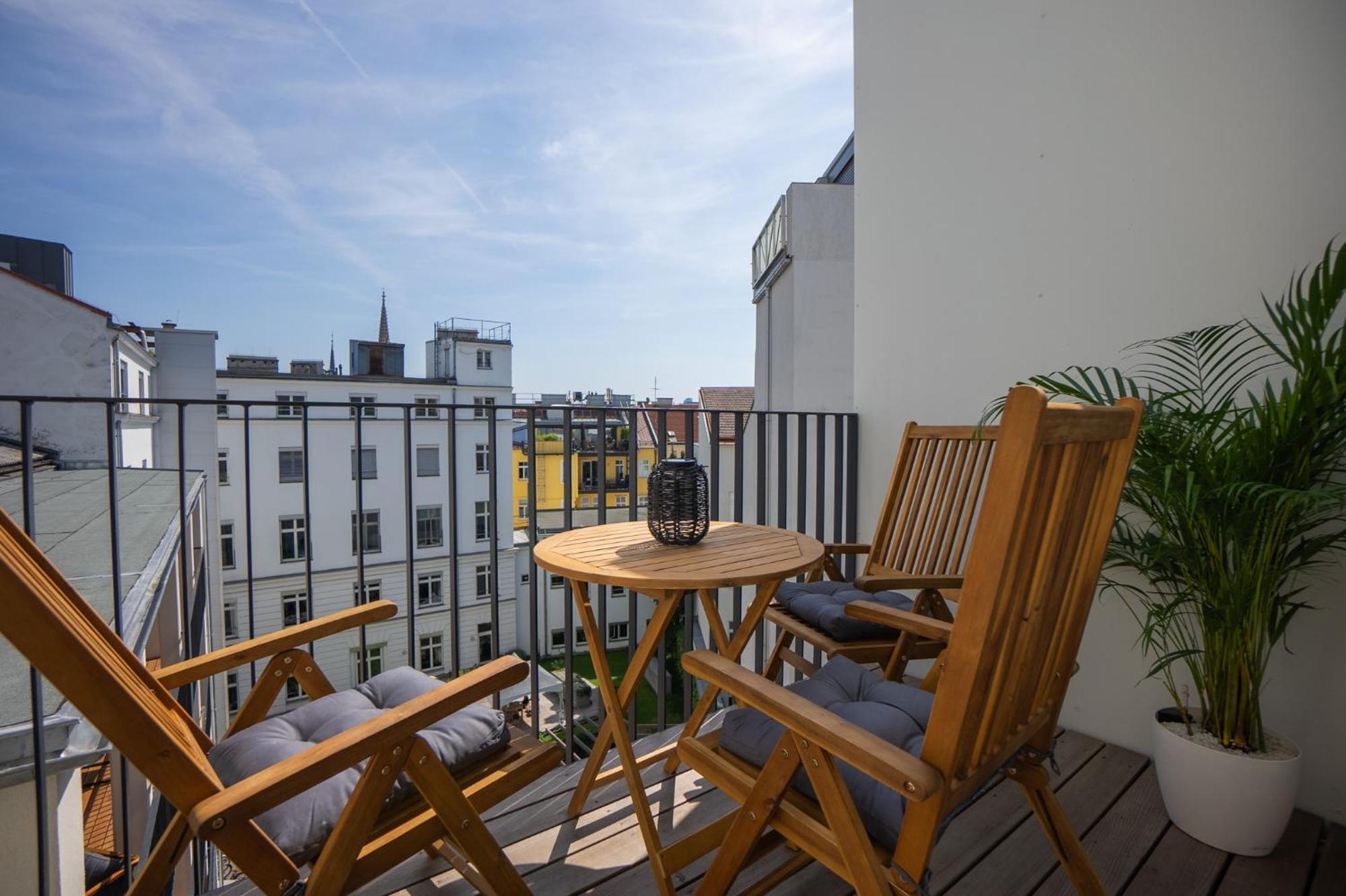 Bright Stylish Apartment With A Balcony In A Top Location Vienne Extérieur photo